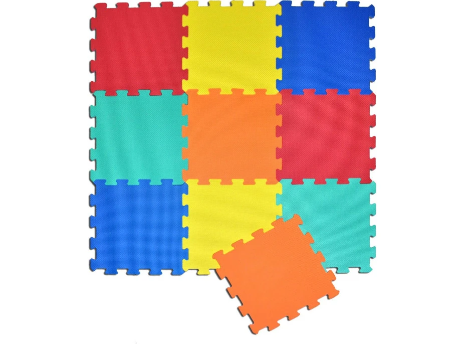 SUN TA TOYS Penové puzzle farebné S4 (30x30)