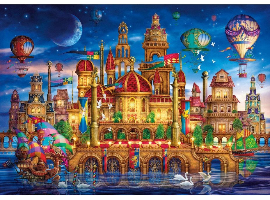 CLEMENTONI Puzzle Downtown 6000 dielikov