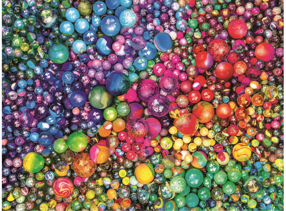 CLEMENTONI Puzzle ColorBoom: Nádherné guličky 1000 dielikov