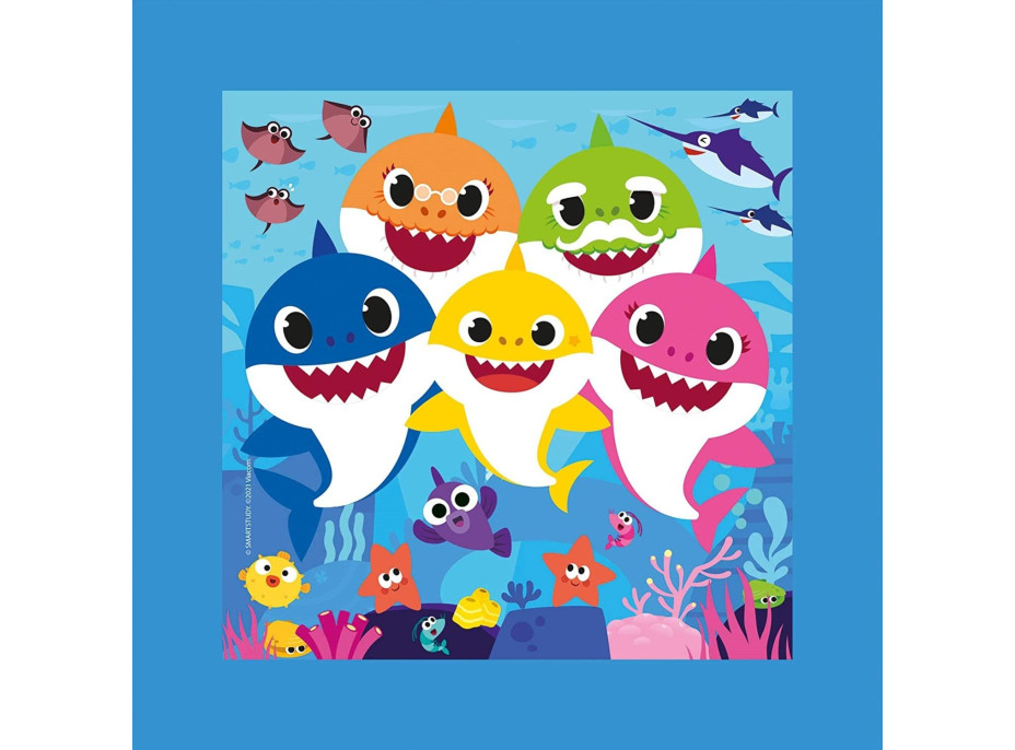 CLEMENTONI Puzzle Frame Me Up Baby Shark 60 dielikov