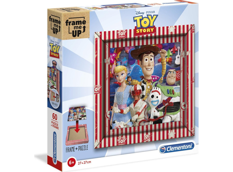 CLEMENTONI Puzzle Frame Me Up Toy Story 60 dielikov