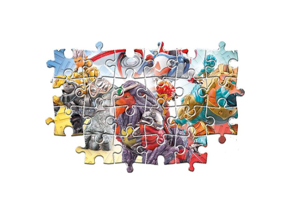 CLEMENTONI Puzzle Gormiti: Bojovníci štyroch živlov MAXI 60 dielikov