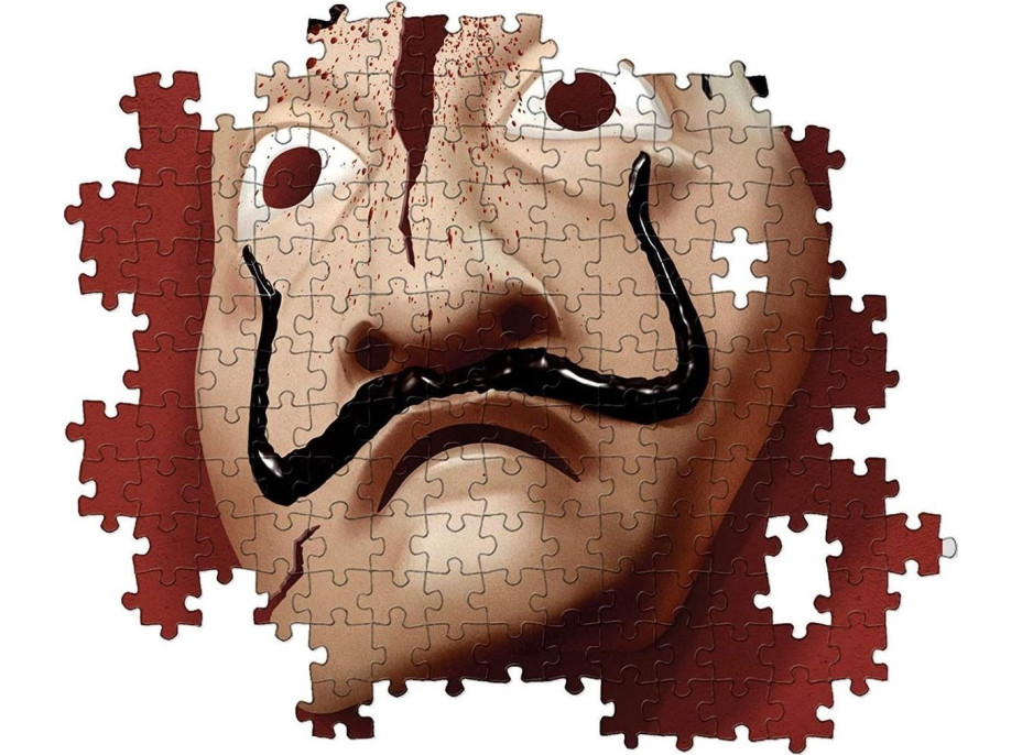 CLEMENTONI Puzzle Netflix: Papierový dom - Maska 1000 dielikov