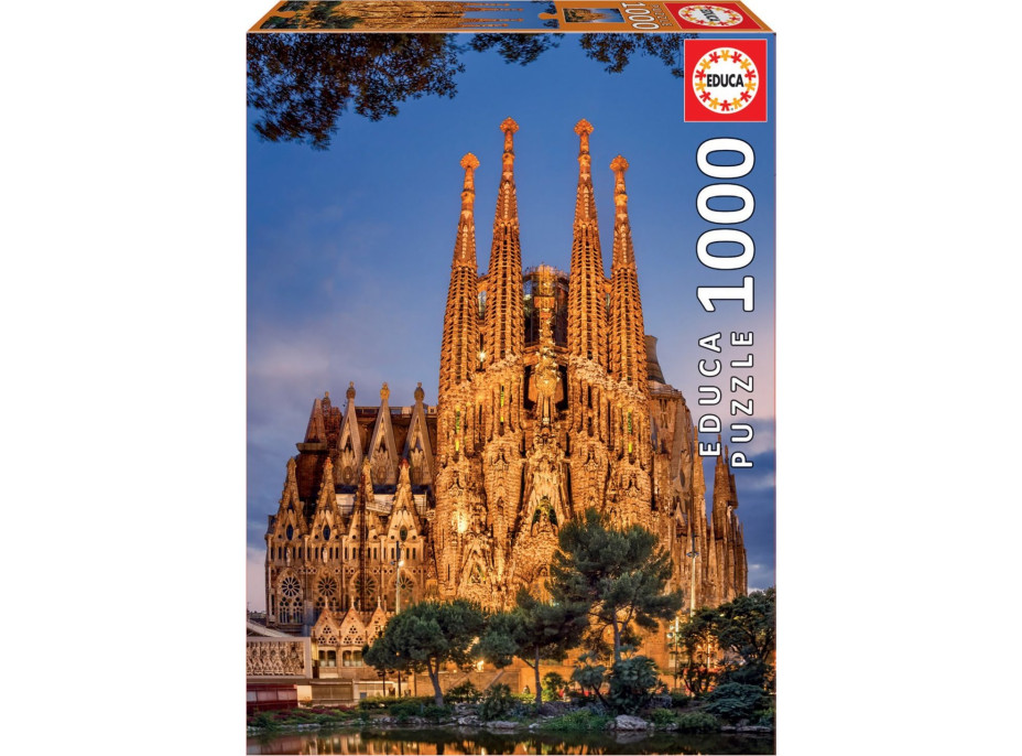 EDUCA Puzzle Sagrada Familia, Barcelona (Španielsko) 1000 dielikov