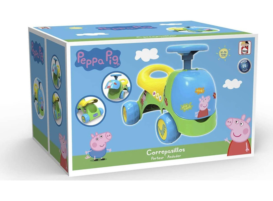 CHICOS Odrážadlo Prasiatko Peppa 2v1