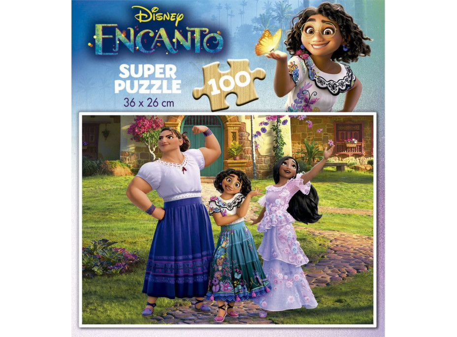 EDUCA Drevené puzzle Encanto 100 dielikov