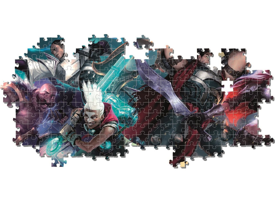 CLEMENTONI Panoramatické puzzle League of Legends 1000 dielikov