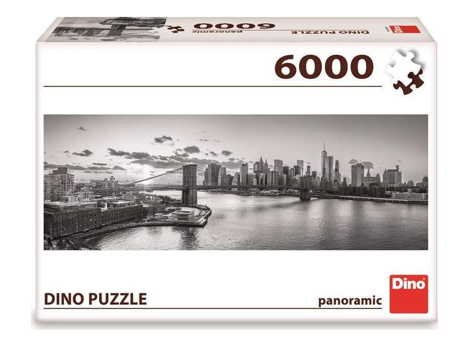 DINO Panoramatické puzzle Manhattan, New York, USA 6000 dielikov
