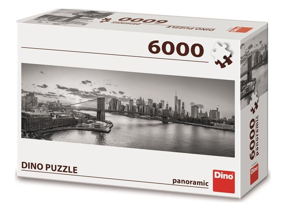 DINO Panoramatické puzzle Manhattan, New York, USA 6000 dielikov