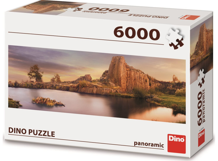 DINO Panoramatické puzzle Panská skala 6000 dielikov