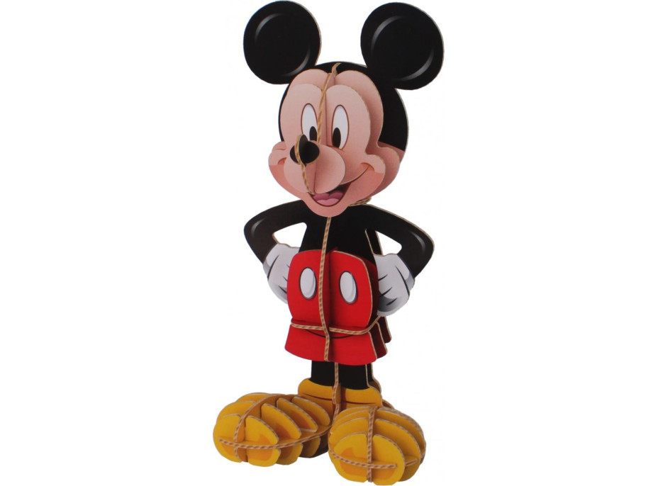 CLEMENTONI Puzzle Mickey Mouse 104 dielikov a 3D puzzle Mickey