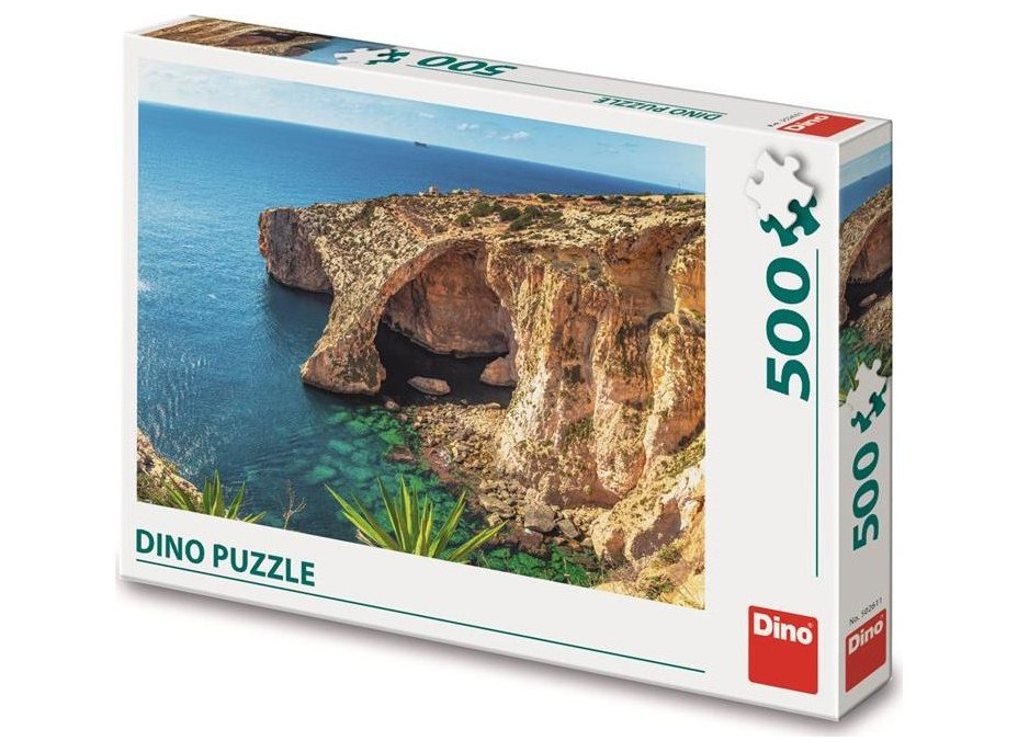 DINO Puzzle Pláž na Malte 500 dielikov