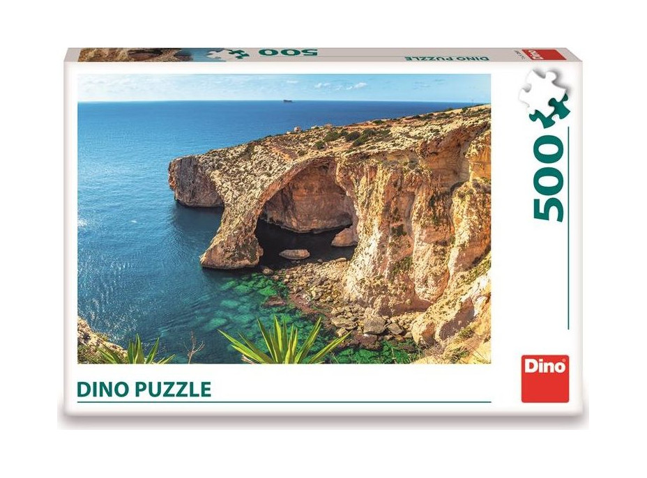 DINO Puzzle Pláž na Malte 500 dielikov