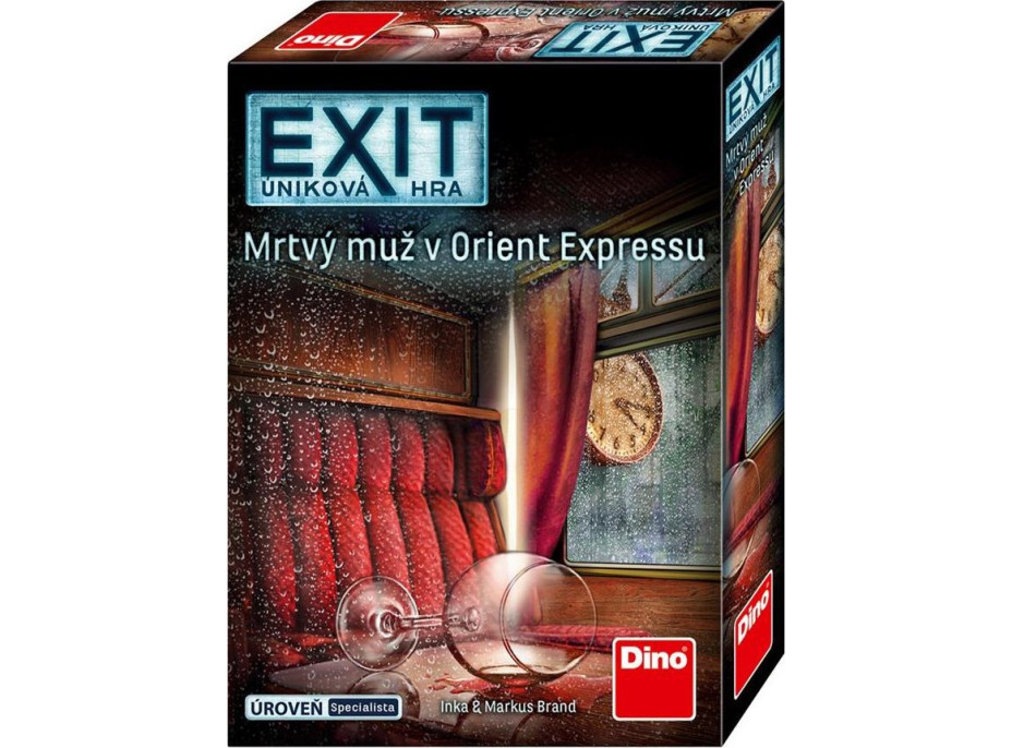 DINO EXIT Úniková hra: Mŕtvy muž v Orient Expresse