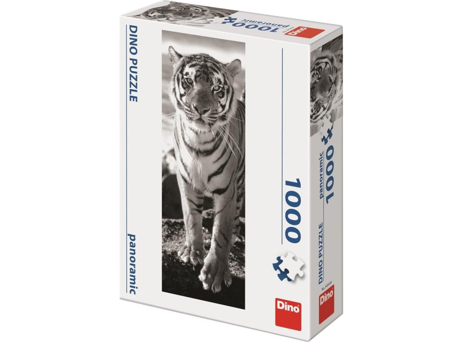 DINO Vertikálne puzzle Tiger 1000 dielikov