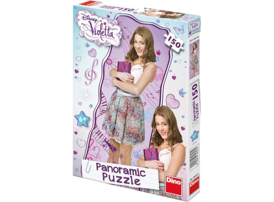 DINO Vertikálne puzzle Violetta 150 dielikov