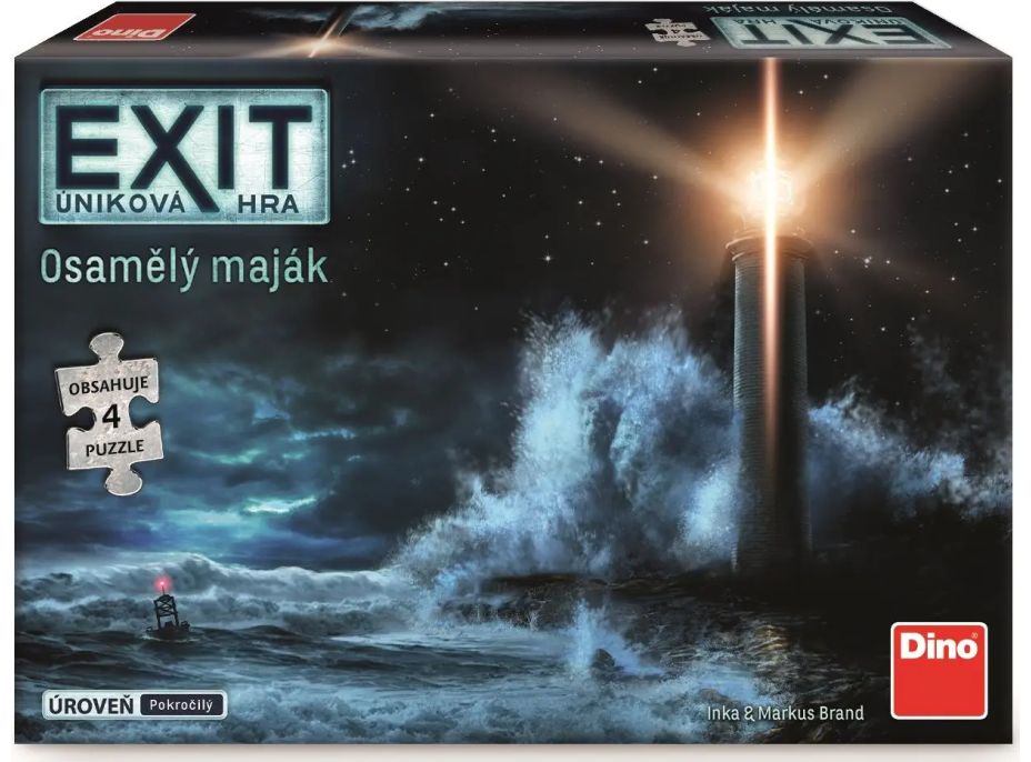 DINO Exit úniková hra s puzzle: Osamelý maják