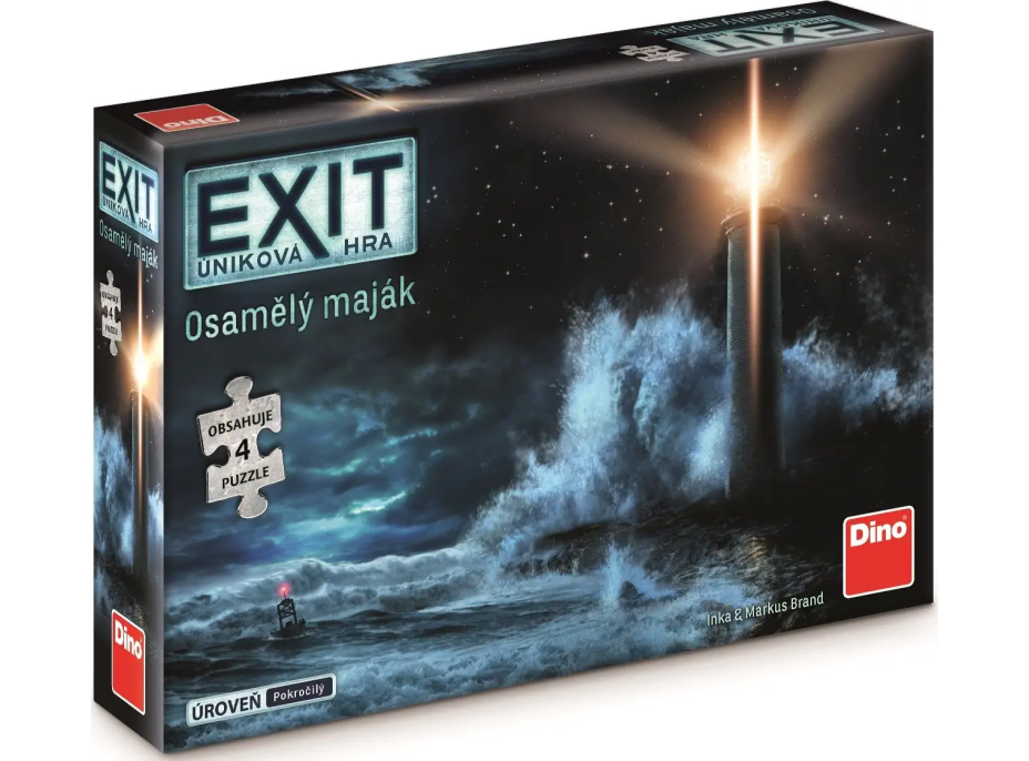 DINO Exit úniková hra s puzzle: Osamelý maják