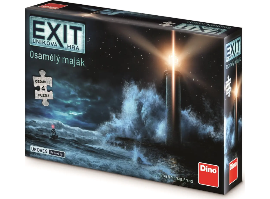 DINO Exit úniková hra s puzzle: Osamelý maják