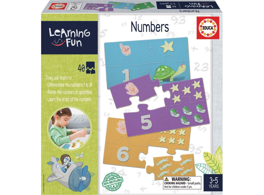 EDUCA Vzdelávacia hra Learning is Fun: Čísla