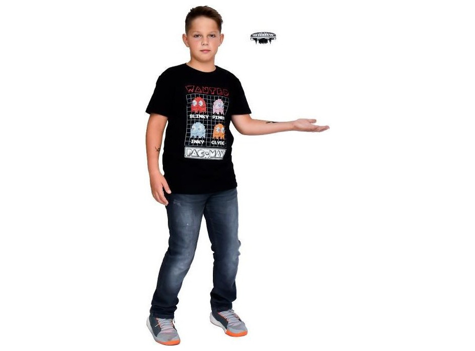 MAC TOYS Lietajúce ufo - čierne