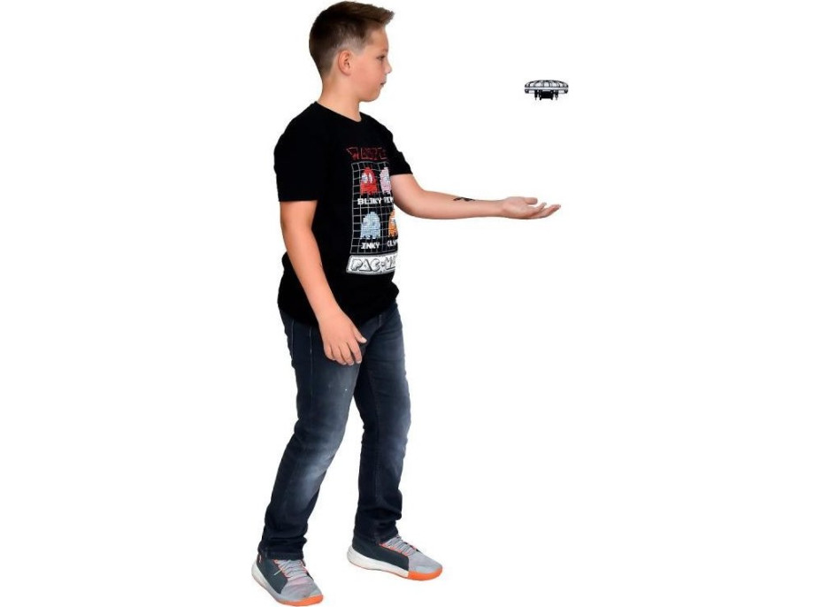 MAC TOYS Lietajúce ufo - čierne