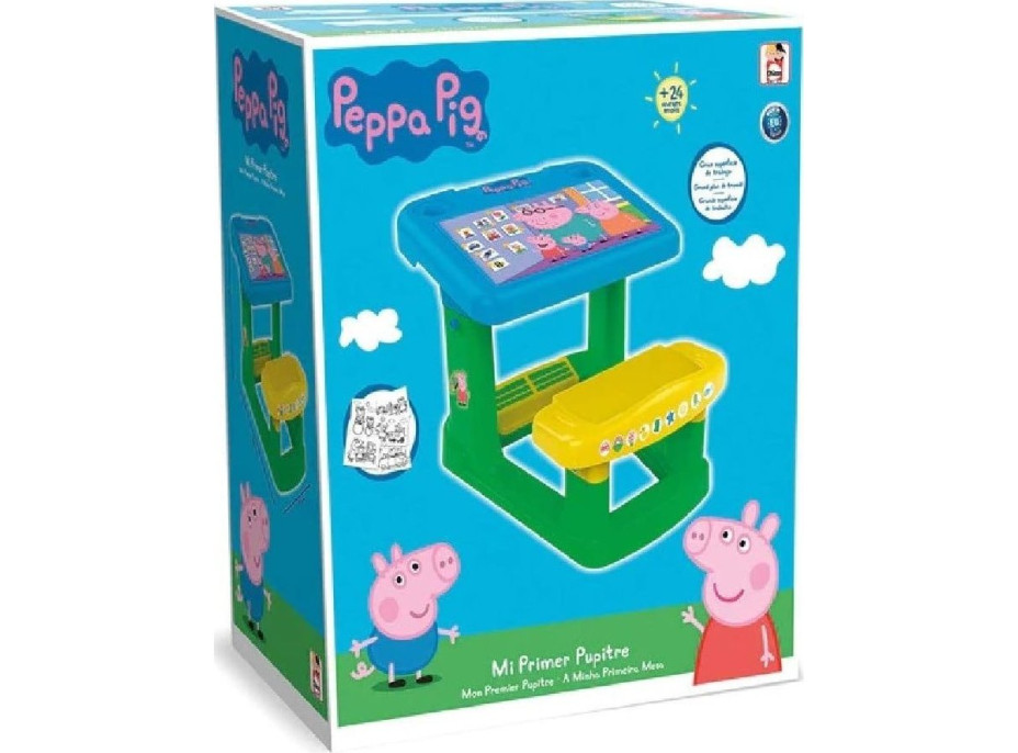 CHICOS Moja prvá školská lavica Prasiatko Peppa