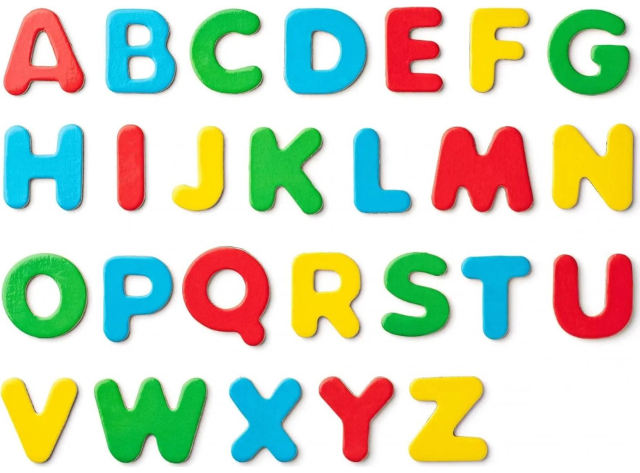 WOODY Obojstranná tabuľa ABC