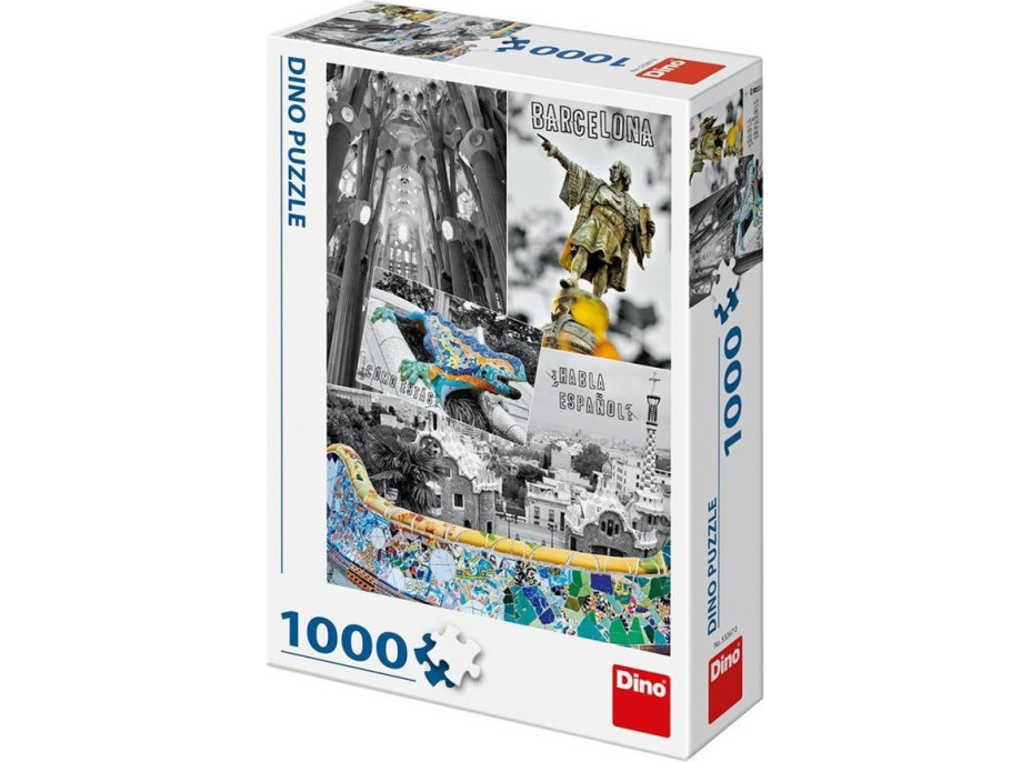 DINO Puzzle Barcelona - koláž 1000 dielikov