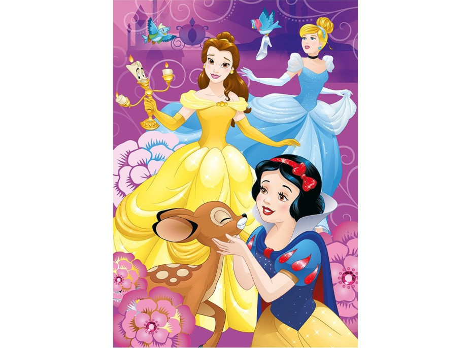 DINO Puzzle Disney princeznej XL 100 dielikov