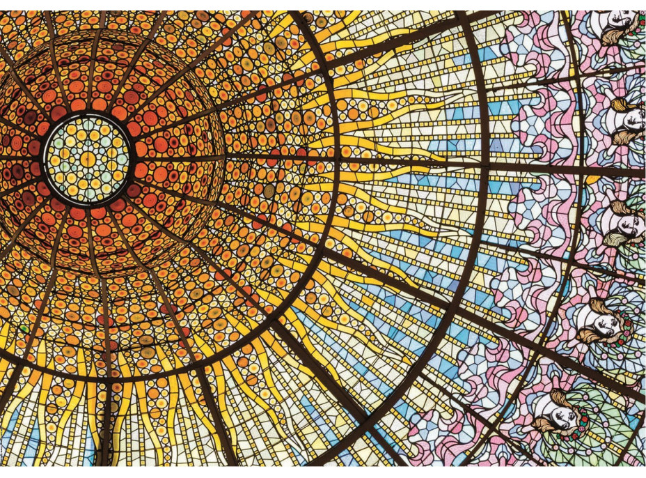 EDUCA Puzzle Palác katalánskej hudby, Barcelona 1000 dielikov
