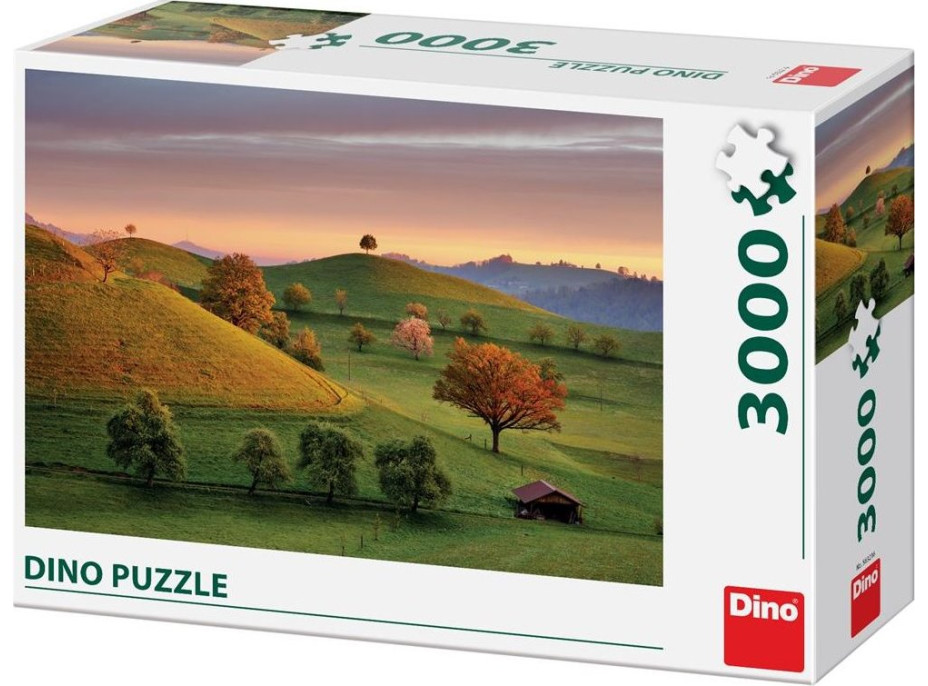 DINO Puzzle Rozprávkový východ slnka 3000 dielikov