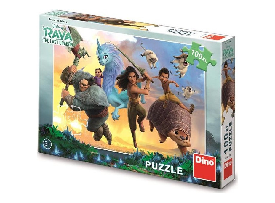 DINO Puzzle Raya XL 100 dielikov