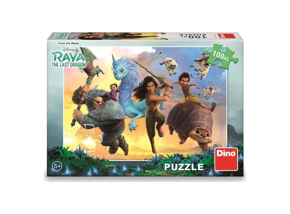 DINO Puzzle Raya XL 100 dielikov