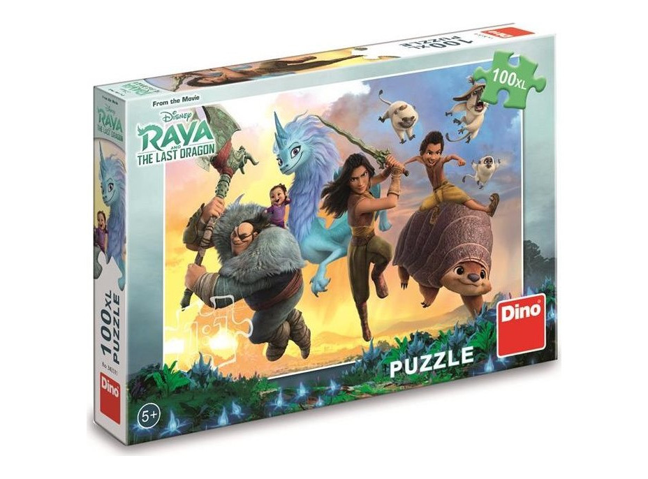 DINO Puzzle Raya XL 100 dielikov