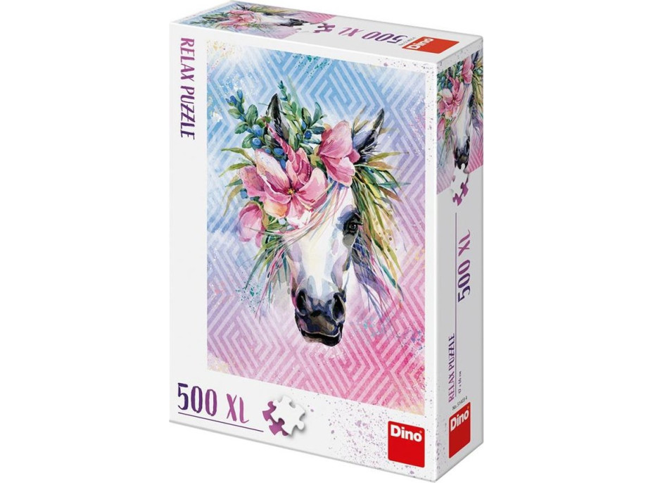 DINO Relax puzzle Jednorožec XL 500 dielikov