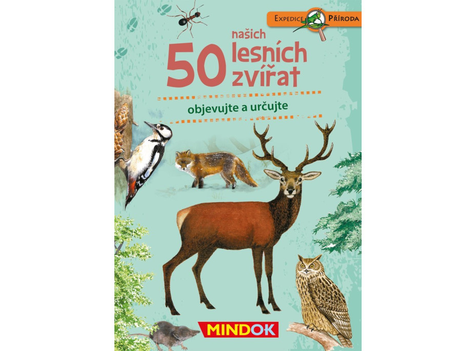MINDOK Expedícia príroda: 50 našich lesných zvierat