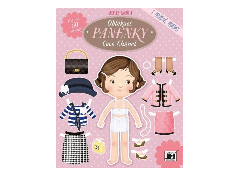 JIRI MODELS Oblékací bábika Coco Chanel