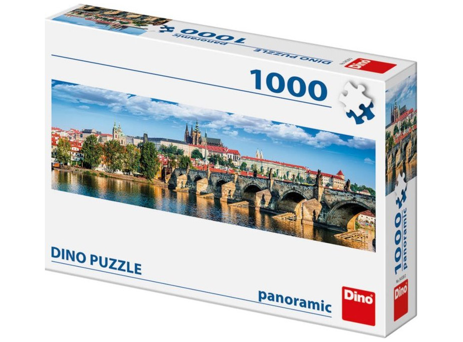 DINO Panoramatické puzzle Pražský hrad, Česká republika 1000 dielikov