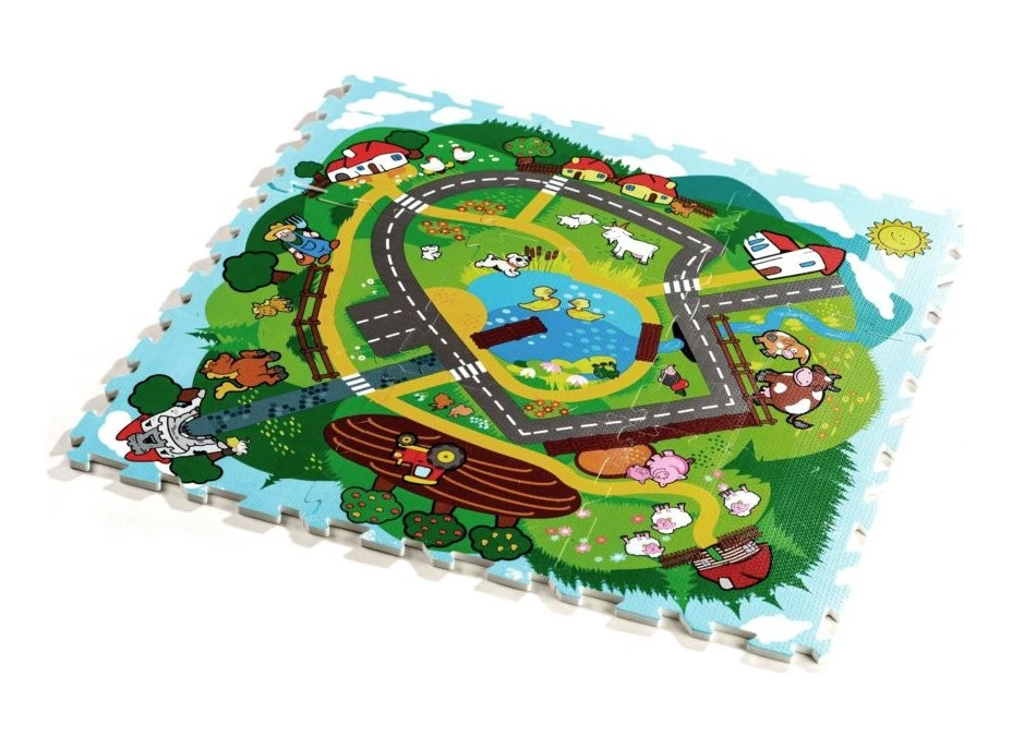 TEDDIES Penové puzzle Moje prvé zvieratká (29x29)