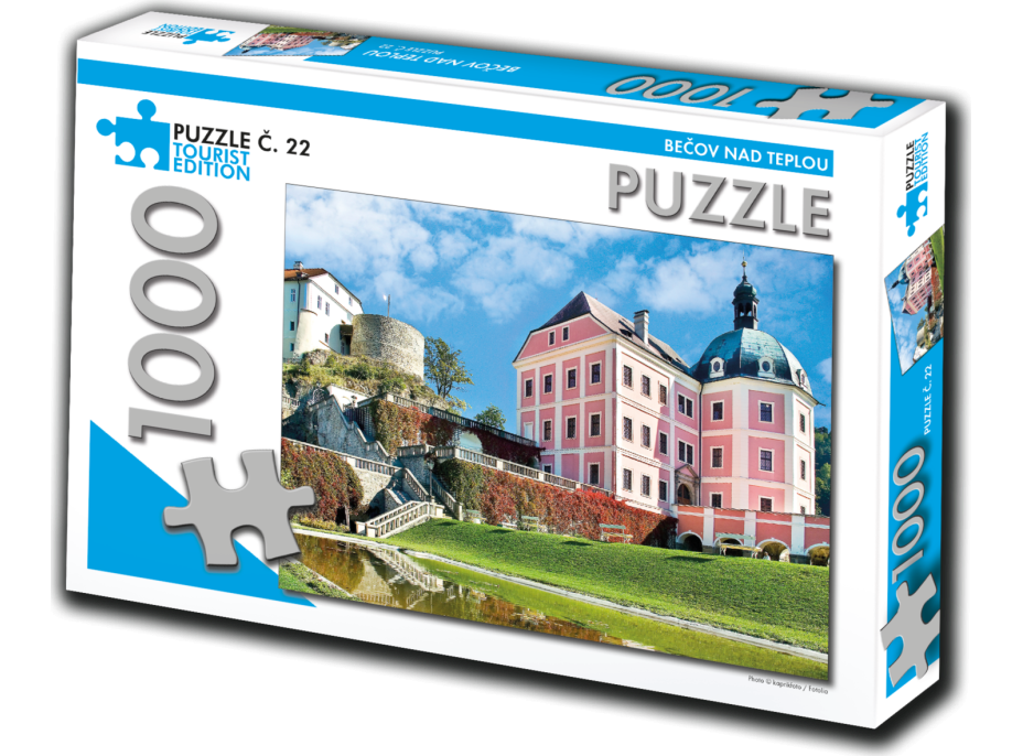 TOURIST EDITION Puzzle Bečov nad Teplou 1000 dielikov (č.22)