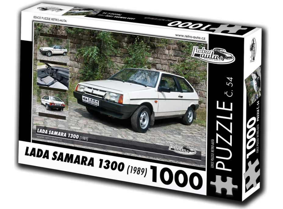 RETRO-AUTA Puzzle č. 54 Lada Samara 1300 (1989) 1000 dielikov