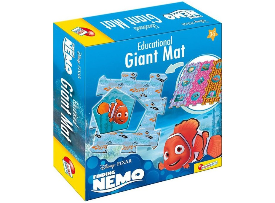 LISCIANI Puzzle Hľadá sa Nemo GIANT MAT 12 dielikov