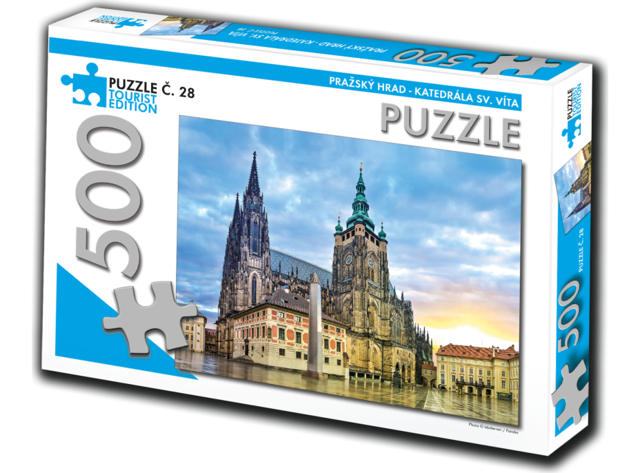 TOURIST EDITION Puzzle Katedrála sv. Víta, Praha 500 dielikov (č.28)