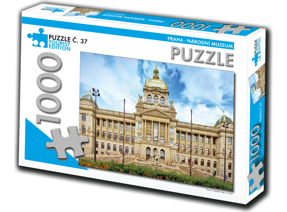 TOURIST EDITION Puzzle Národné múzeum, Praha 1000 dielikov (č.37)