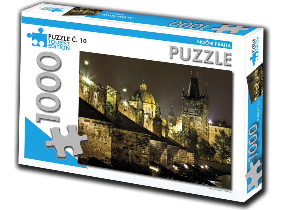 TOURIST EDITION Puzzle Nočná Praha 1000 dielikov (č.10)