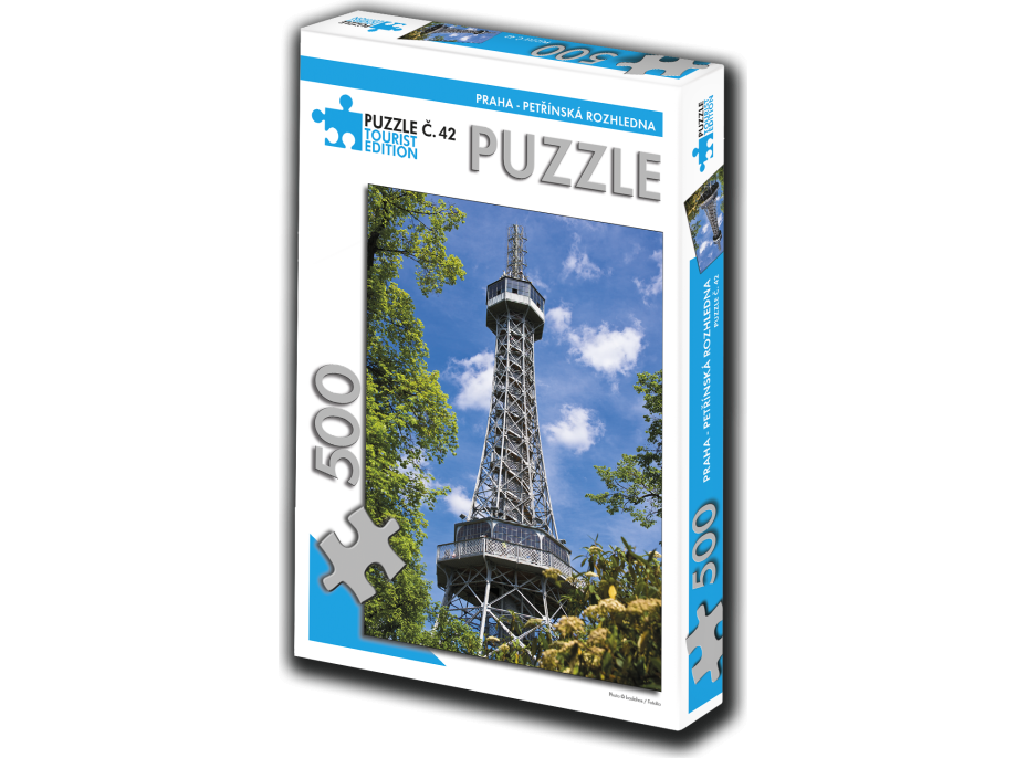 TOURIST EDITION Puzzle Petřínska rozhľadňa 500 dielikov (č.42)