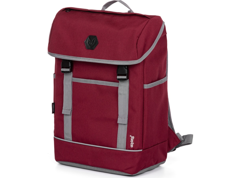 OXYBAG Študentský batoh Urban Bordo