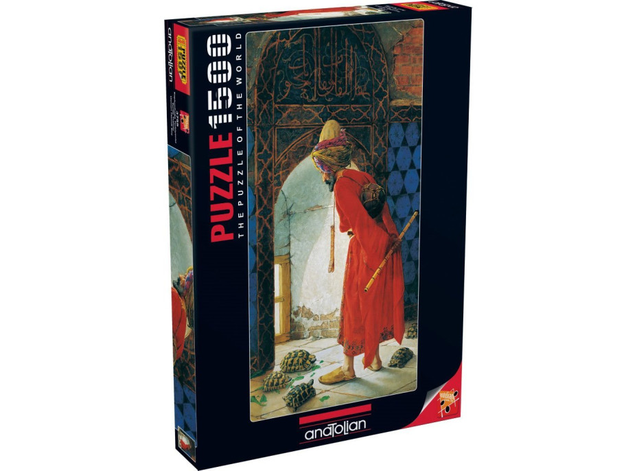 ANATOLIAN Vertikálne puzzle Cvičiteľ korytnačiek 1500 dielikov