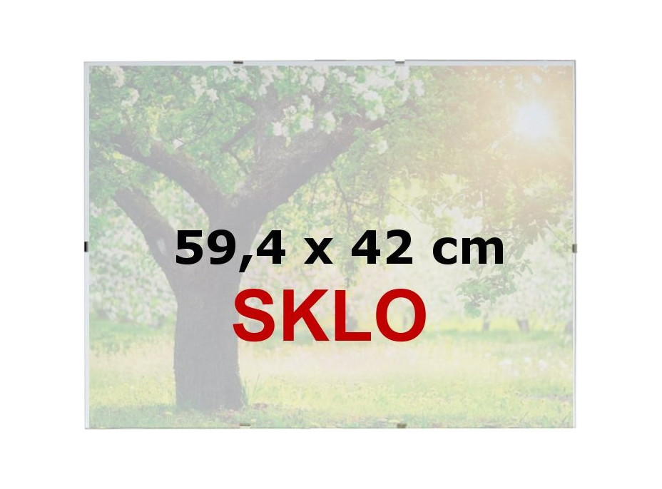 BFHM Rám na puzzle Euroclip 59,4x42cm A2 (sklo)
